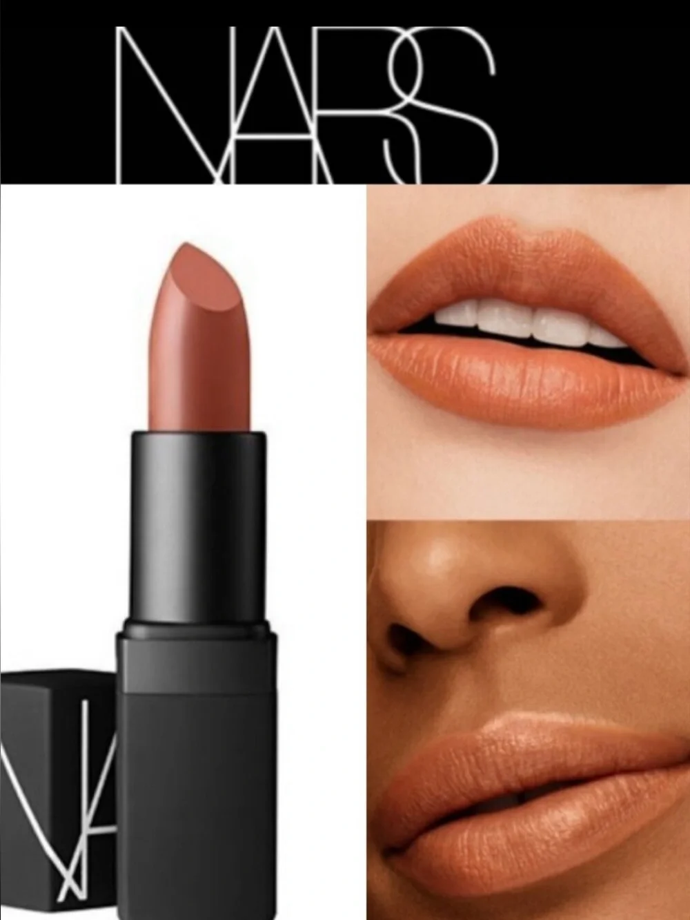 NARS Blonde Venus Peach Nude Lipstick - Soft Peach Shade NIB